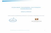 TEACHER TRAINING PATHWAY HANDBOOK 2021/2022