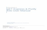 pET Express & Purify Kits User Manual - Takara Bio