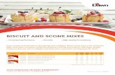 BISCUIT AND SCONE MIXES - Dawn Foods
