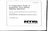 A Temperature Study of Pneumatic Tires During Highway ...