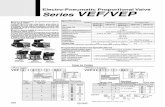Electro-Pneumatic Proportional Valve Series VEF/VEP