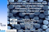 Occurrence of Heat-resistant Mold Ascospores in the ...