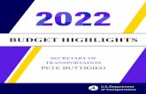 U.S. DOT 2022 Budget Highlights - Transportation