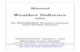 for REINHARDT Weather Stations and Climatic Sensors