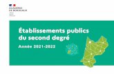 Établissements publics du second degré - ac-bordeaux.fr