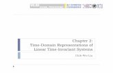Chapter 2: Time-Domain Representations of Linear Time ...