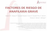 FACTORES DE RIESGO DE ANAFILAXIA GRAVE
