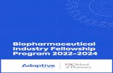 Biopharmaceutical Industry Fellowship Program 2022-2024