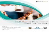 NLP Master Practitioner 4-in-1 Certiﬁcation