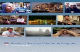 Letter from the Director - National Security Education Program