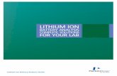 Lithium Ion Battery Analysis Guide - PerkinElmer
