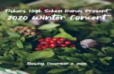 Fishers High School Bands Present 2020 Winter Concert