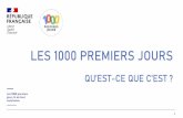 LES 1000 PREMIERS JOURS - solidarites-sante.gouv.fr