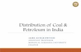 Distribution of Coal & Petroleum in India