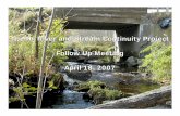 The RI River and Stream Continuity Project Follow Up ...