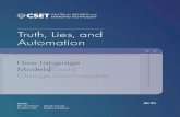 Truth, Lies, and Automation - CSET