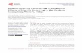 Remote Sensing Assessment of Ecological Effects of Marine ...