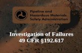Investigation of Failures 49 CFR 192 - Kansas
