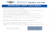 September 2017 newsletter - Jersey Aero Club