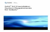 System Requirements--SAS 9.2 Foundation for Solaris