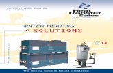 WATER HEATING SOLUTIONS