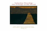 Saturday Worship: The Liturgy of the Word