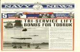 TRI-SERVICE LIFT BONUS FOR TOBRUK
