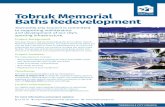 Tobruk Memorial Baths Redevelopment