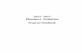 2021-22 Pharmacy Technician Handbook