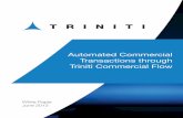 Automated Commercial Transactions through Triniti ...