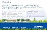 Facet® L Herbicide—More Crop Uses, More Weeds Controlled ...