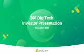 360 DigiTech Investor Presentation