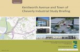 Kenilworth Avenue and Town of Cheverly Industrial Study ...