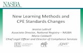 New$Learning$Methods$and$ CPE$Standards$Changes$