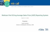 Medicare Part B Drug Average Sales Price (ASP) Reporting ...