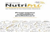 Nutrimi2021 Programma preliminare draft relatori 210412