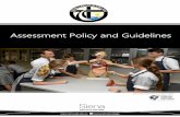 Assessment Policy and Guidelines