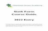 Sixth Form Course Guide 2022 Entry