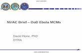 NVAC Brief - DoD Ebola MCMs - HHS