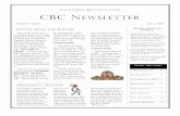 CALIFORNIA RITTANY LUB CBC NEWSLETTER