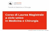 Corso di Laurea Magistrale a ciclo unico in Medicina e ...