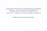 Computer Science & Engineering 423/823 Design and …