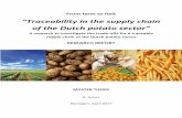 “Traceability in the supply chain - WUR E-depot home