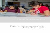 L'apprentissage interculturel Activités en classe
