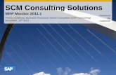 SCM Consulting Solutions - SAP