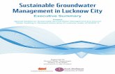 Sustainable Groundwater Management in Lucknow City