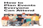 How to Plan Events Everyone Can Attend (Publication 0956)