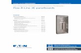 Eaton Panelboard PRL13E Design Guide