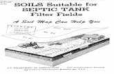 SOILS Suitable for SEPTIC TANK Filter Fields