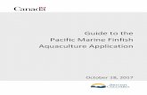 Guide to the Pacific Marine Finfish Aquaculture Application